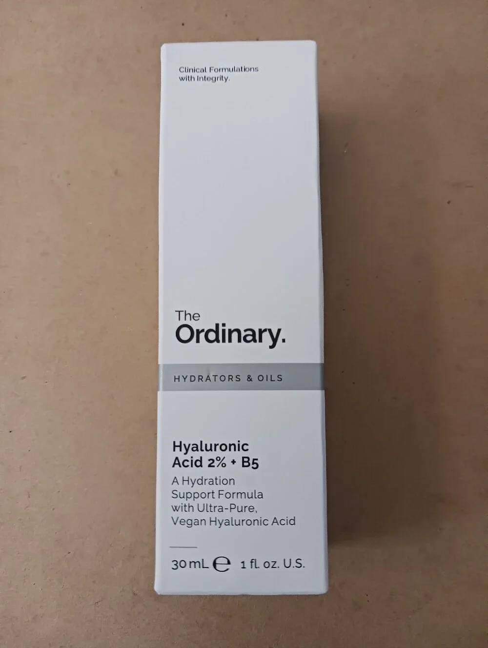 The Ordinary Hyaluronic Acid 2% &  Vitamin B5 Moisturizing Serum 30ml New